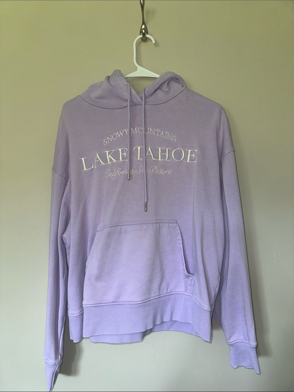 Garage Lavender Drawstring Hoodie